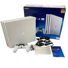 186001 動作未確認 SONY ソニー PS4 Pro 1TB CUH-7200B  ホワイト Glacier White