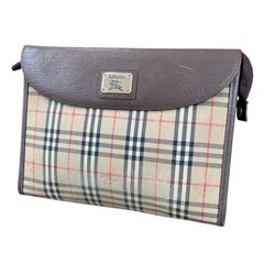 美品】BURBERRY クラッチバッグ ハンドバッグ ノバチェック - メルカリ