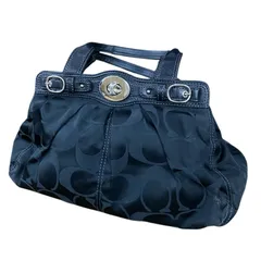 180053 COACH コーチ ハンドバッグ シグネチャーキャンバス