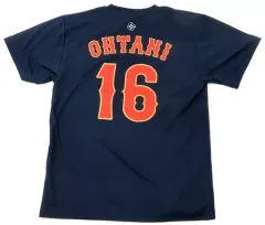 【中古】衣類 大谷翔平#16 侍ジャパン ナンバーTシャツ ネイビー Mサイズ 「2023 WORLD BASEBALL CLASSIC」