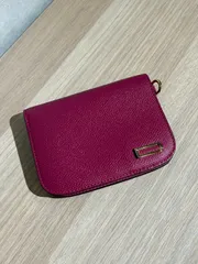 【DELVAUX】デルヴォー 二つ折り財布 レディース　ヴァガボンド　ピンクのサムネイル