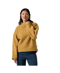 バックカントリー レディース アウター ジャケット・ブルゾン フリース Backcountry Womens Wander PileFleece MockNeck Topullover Fleece Bistre combo