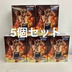 未開封 ワンピース THE 出航 ロギア ポートガス・D・エース フィギュア 5個セット SF3F77 c099