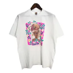 90年代 Barbie バービー 半袖Ｔシャツ ホワイト (メンズ XL) 中古 古着 T0213のサムネイル