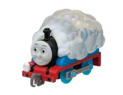 【泡まみれのトーマス（連結パーツ付）】カプセルプラレール きかんしゃトーマス トーマスがマジックで大変身!?編