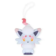 【ゾロア（ヒスイのすがた）】ポケモン ぺたんこマスコット Color:White
