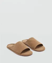 マンゴ レディース シューズ サンダル スエード レザー MANGO Womens Suede Leather Sandals Sand サンドのサムネイル