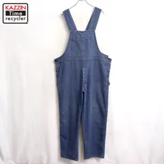 70s vintage BIG BILL オーバーオール メンズ XLサイズ相当 ビッグサイズ オーバーサイズ