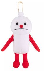 [중고] 봉제인형 마스코트·봉제인형 배지 논논 접어 올려 마스코트 [퍼펫승승]