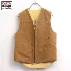 Carhartt デニム ボアベスト XL - メルカリ