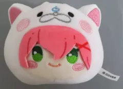 【中古】ぬいぐるみマスコット・ぬいぐるみバッジ さくらみこ おかぶりマスコット 「バーチャルYouTuber ホロライブ Lovely Okaburi Mascot Series vol.3」