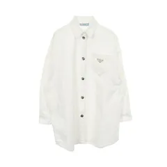 プラダ PRADA コットン シャツ レディース Used Aのサムネイル