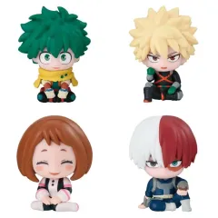 【中古】トレーディングフィギュア 全4種セット 「僕のヒーローアカデミア すわらせ隊」