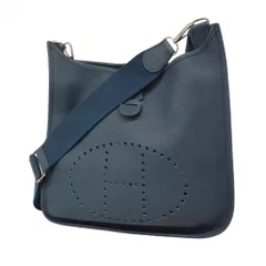 エルメス(Hermes) エルメス ショルダーバッグ エヴリン3GM トリヨンクレマンス ブルートンペット  □N刻印レディース