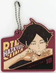 【中古】キーホルダー 角名倫太郎 ラバーチャーム 「一番くじ ハイキュー!! -最強の挑戦者-」 H賞