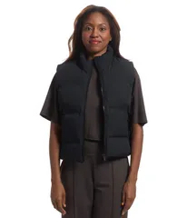 トラビスマヒュー レディース アウター コート ベスト TravisMathew Moontide Bonded Vest Black ブラック