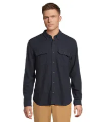 エルエルビーン メンズ トップス シャツ LLBean 1912 Field Flannel Shirt Slightly Fitted Untucked Fit Classic Navy ネイビー