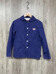DANTON ダントン シングルジャケット ラウンドカラー カバーオール size34/紫 ◆■ レディース