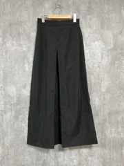 美品 Louere ルエレ タグ付 スリット ロング スカート sizeL/黒 ■◆ レディース