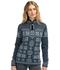 ダールオブノルウェイ レディース アウター ニット・セーター Dale of Norway Peace Sweater NavyBlue Shado ネイビーのサムネイル