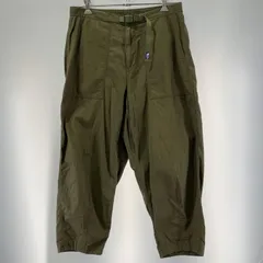 【中古】THE NORTH FACE PURPLE LABEL Ripstop Wide Cropped Pants サイズ34 カーキ[19]