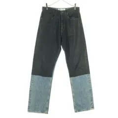 DAIRIKU ダイリク バイカラー デニムパンツ w27 ブルー系 BOY MEETS GIRL ボーイミーツガール ダークグレー メンズ 古着のサムネイル