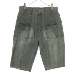 HANG TEN ハンテン コットン デニム ハーフパンツ L ブラック系 メンズ 古着のサムネイル