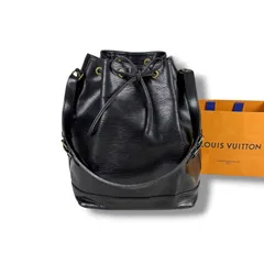 ルイヴィトン　LOUIS VUITTON ショルダーバッグ　ノエ　巾着型　ノワール　ブラック　エピレザー