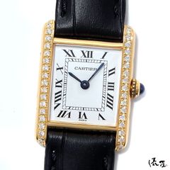 カルティエ K18 トノー SM ダイヤ ヴィンテージ レディース 時計 Cartier Cartier - カルティエ K18 トノー SM ダイヤ ヴィンテージ レディース