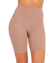 スパンク レディース アンダーウェア パンツ ショートパンツ Spanx Power Shorts Cafe Au Lait