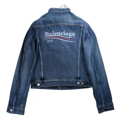 "BALENCIAGA" Campaign Logo Denim Jacketのサムネイル