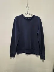 ポロ ラルフローレン 新モデル バーガンディ ポニー 起毛 スウェット ブルー