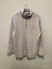 ポロ ジーンズ カンパニー 星条旗 ハーフジップ ニット