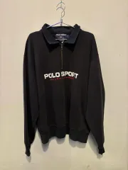 ポロ スポーツ ハーフジップ スウェット