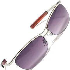 【新品】 [FashionBerry] 1.シルバー×スモークハーフ サングラス 伊達メガネ メンズ レディース ちょい悪 オラオラ系 強面 ライトカラーレンズ カラーレンズサングラス 薄い色 色付き UVカット いかつめ色付きメガネ オシャレいかつい チ