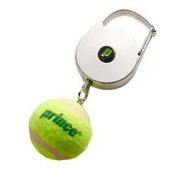 プリンス(Prince) メジャーキーホルダー カラビナスタイル メジャー付キーホルダー テニスボールマスコット付きメジャー PA331-165 ブラック(25y10m)(230099999)のサムネイル