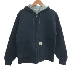 Carhartt カーハート ジップアップパーカー サイズ:M CAR-LUX　HOODED THERMO SWEAT    ブラック メンズ / 240001188475