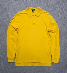 ポロラルフローレン PK カラ 長袖Tシャツ BOYS L