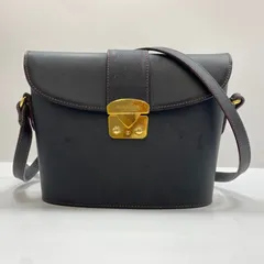 Marie Claire マリクレール ショルダーバッグ ブラックレザー