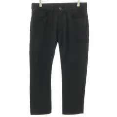 COMME des GARCONS コムデギャルソン 2004年 日本製 アンクルパンツ M ブラック レディース 古着のサムネイル