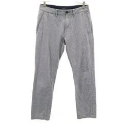 BLACK LABEL CRESTBRIDGE ブラックレーベルクレストブリッジ グレンチェック ロングパンツ 70 ホワイト メンズ 古着のサムネイル
