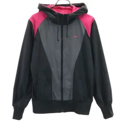 NIKE The Athletic Dept ナイキ アスレチックデプト ウインドブレーカー M ブラック 裏メッシュ レディース 古着