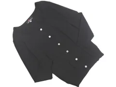 L EQUIPE レキップ yoshie inaba ヨシエイナバ カーディガン size38/黒 ■◇ レディース