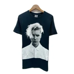 【中古】　GILDAN　ジャスティンビーバー　ツアーT　Tシャツ　半袖　カットソー　トップス　クルーネック　アーティストT　Purpose TOUR　両面プリント　古着　/1107のサムネイル