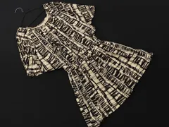 LIMITLESS LUXURY リミットレスラグジュアリー 総柄 ドルマン ワンピース ベージュ ■◇ レディース