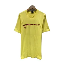 【中古】　Snap-on　Tシャツ　90s vintage　90年代　半袖　カットソー　トップス　クルーネック　企業　工具ブランド　ブランドロゴ　両面プリント　USA製　古着　/1103のサムネイル