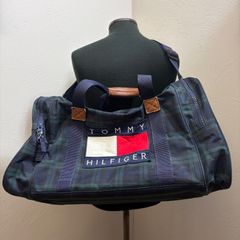 TOMY HILFIGER ボストンバッグ オールレザー ショルダー y2k - メルカリ