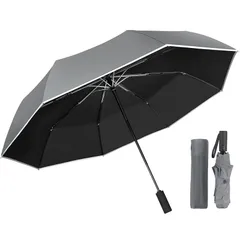 【新品】 MOTIFUN 折りたたみ傘 ワンタッチ 自動開閉 大きいサイズ【 210T 超撥水・ 8本骨 晴雨兼用】耐風 折り畳み傘 豪雨対応 おりたたみ傘 梅雨対策 台風対応 uvカット 日傘 紫外線遮断 軽量 反射テープ 丈夫 折畳傘 メンズ 収納ポー 1