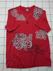◇ ⊂ ジョーダン Jordan ナイキ NIKE 23プリントTシャツ レッド メンズ M E  【1603160011450】
