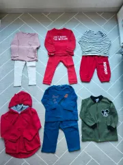赤ちゃん上下セット／アウター 90前後まとめ